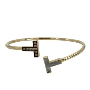 TIFFANY & CO. 18k Gold Diamond Bracelet